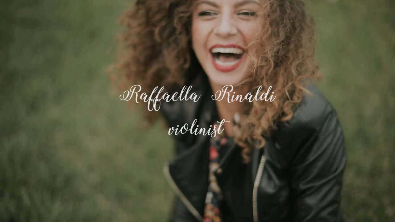 Raffaella Rinaldi Violinist commercial spot