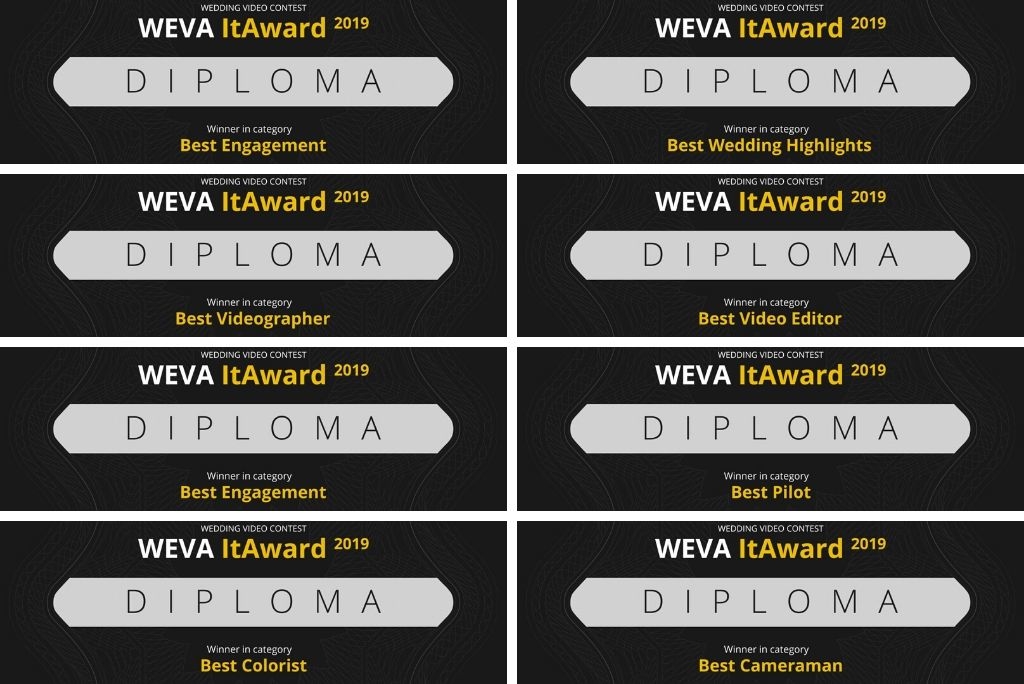 weva best wedding videographer awards
