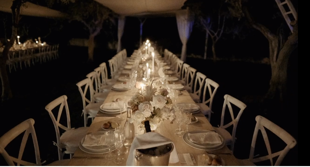 wedding video puglia tavola