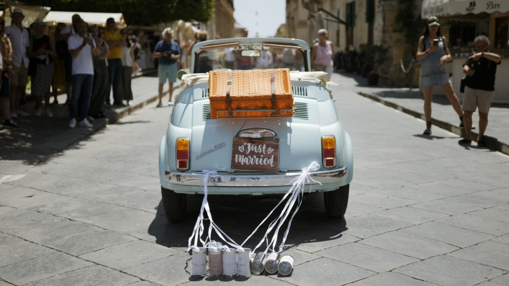 matrimonio alena seredova auto just married